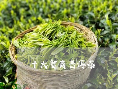 十大智商普洱茶/2023101687169