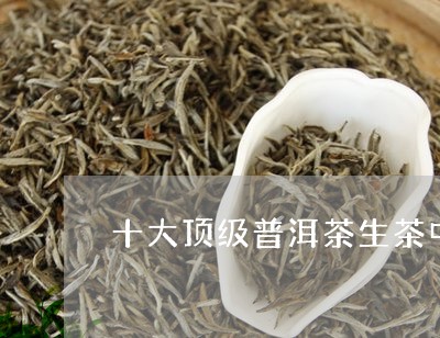 十大顶级普洱茶生茶中茶普洱茶高端/2023060395159