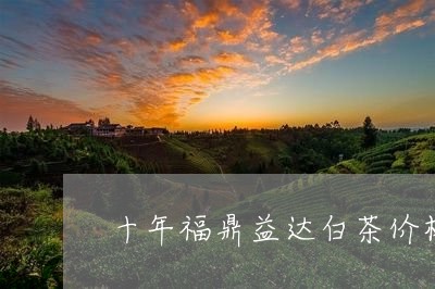 十年福鼎益达白茶价格/2023091539371