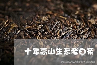 十年高山生态老白茶/2023121763747