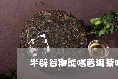 半辟谷期能喝普洱茶吗/2023092739592