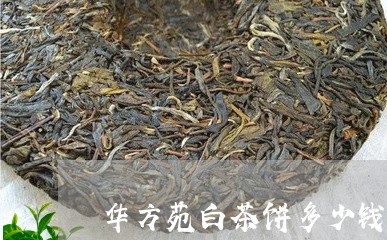 华方苑白茶饼多少钱/2023081364160