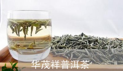 华茂祥普洱茶/2023042715985