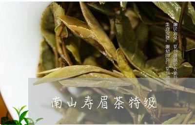 南山寿眉茶特级/2023090837271