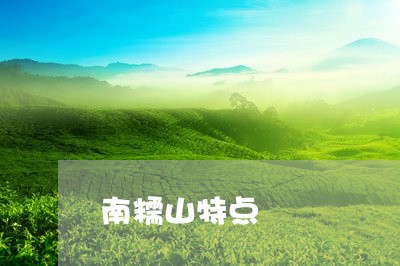 南糯山特点/2023090273703