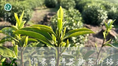 印象普洱茶熟茶价格表/2023073060616