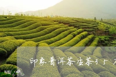 印象普洱茶生茶357g/2023081791916