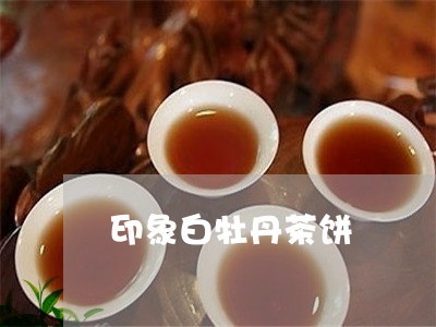 印象白牡丹茶饼/2023112378570