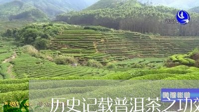 历史记载普洱茶之功效/2023062498382