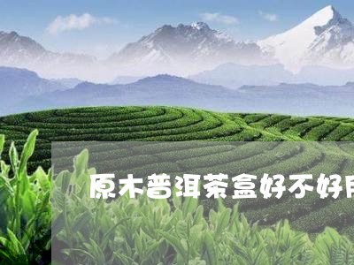 原木普洱茶盒好不好用呀/2023112506068