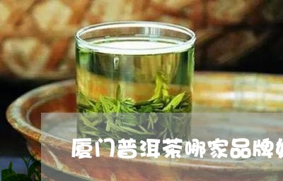 厦门普洱茶哪家品牌好/2023121579481