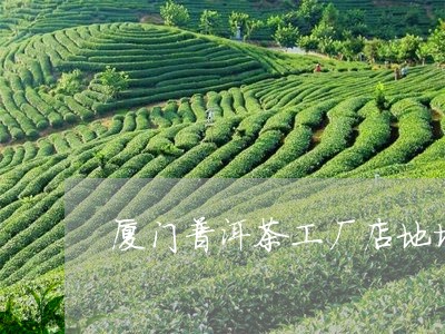 厦门普洱茶工厂店地址/2023062561495