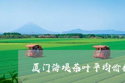 厦门海堤茶叶平均价格/2023061001937