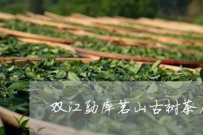 双江勐库茗山古树茶厂冰岛茶/2023052642606