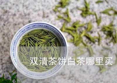 双清茶饼白茶哪里买/2023071659584