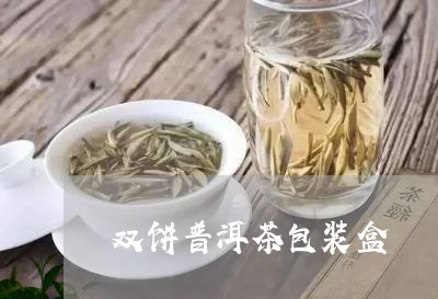 双饼普洱茶包装盒/2023120405260