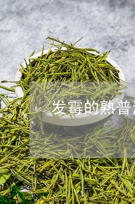 发霉的熟普洱茶能喝吗/2023072337358