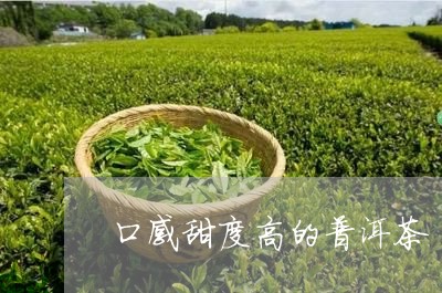 口感甜度高的普洱茶/2023071013636