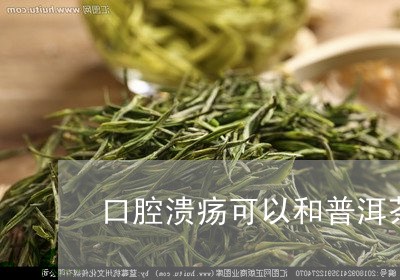 口腔溃疡可以和普洱茶/2023073156170