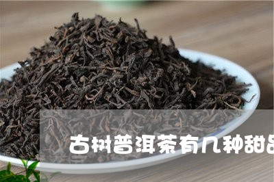 古树普洱茶有几种甜品/2023120626161