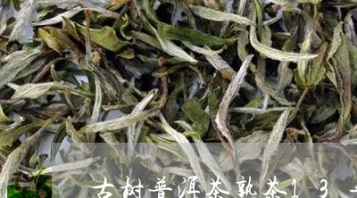 古树普洱茶熟茶13年/2023062338603