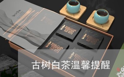 古树白茶温馨提醒/2023061599503