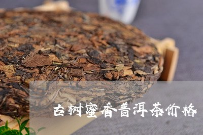 古树蜜香普洱茶价格/2023071034847