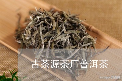 古茶源茶厂普洱茶/2023121566160