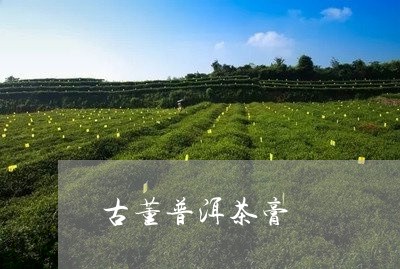 古董普洱茶膏/2023042651826