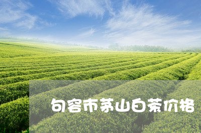 句容市茅山白茶价格/2023071648259