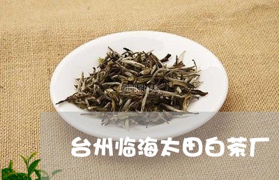 台州临海太田白茶厂/2023121714835