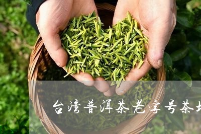 台湾普洱茶老字号茶坊/2023100701927