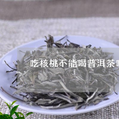 吃核桃不能喝普洱茶吗/2023061957602