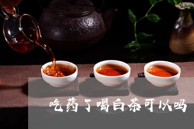 吃药了喝白茶可以吗/2023081394836