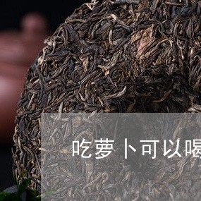 吃萝卜可以喝普洱茶吗/2023073106050