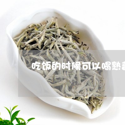 吃饭的时候可以喝熟普洱茶吗/2023052769583