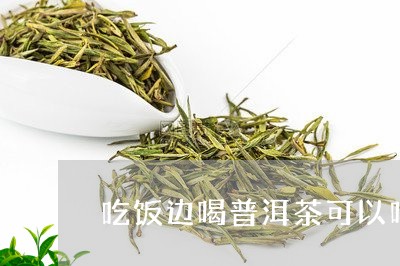 吃饭边喝普洱茶可以吗减肥/2023112549301