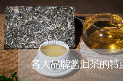 各大品牌普洱茶的特点/2023100606250