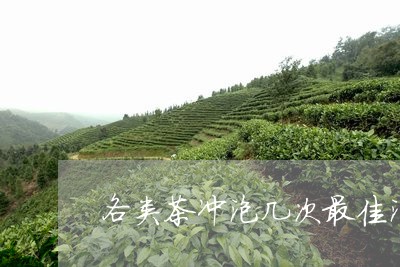 各类茶冲泡几次最佳泡茶要不要洗茶/2023060492927