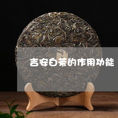 吉安白茶的作用功能/2023081337482