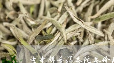 吉幸牌普洱茶陀茶价格/2023062457471