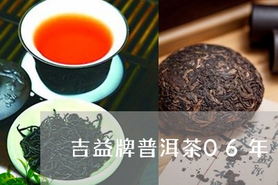 吉益牌普洱茶06年/2023120568392