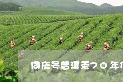 同庆号普洱茶70年代/2023061826071