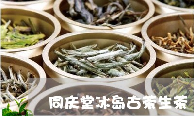 同庆堂冰岛古茶生茶/2023042609371