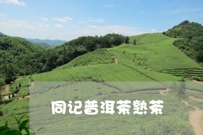 同记普洱茶熟茶/2023101683816