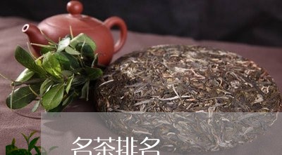 名茶排名/2023110937380