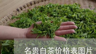 名贵白茶价格表图片/2023121853835