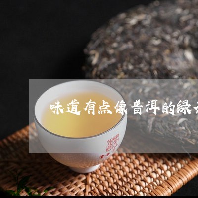 味道有点像普洱的绿茶/2023061328606