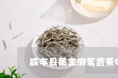 咸丰县黄金洞茗香茶叶/2023061180306