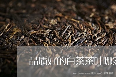 品质好的白茶茶叶哪家好/2023101627149